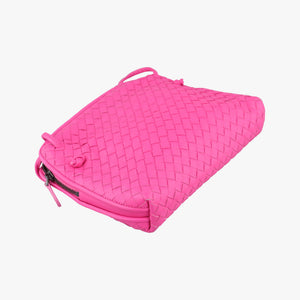 Vintage Bottega Veneta NODINI Intrecciato Rose lambskin  shoulderbag | stylenewstar