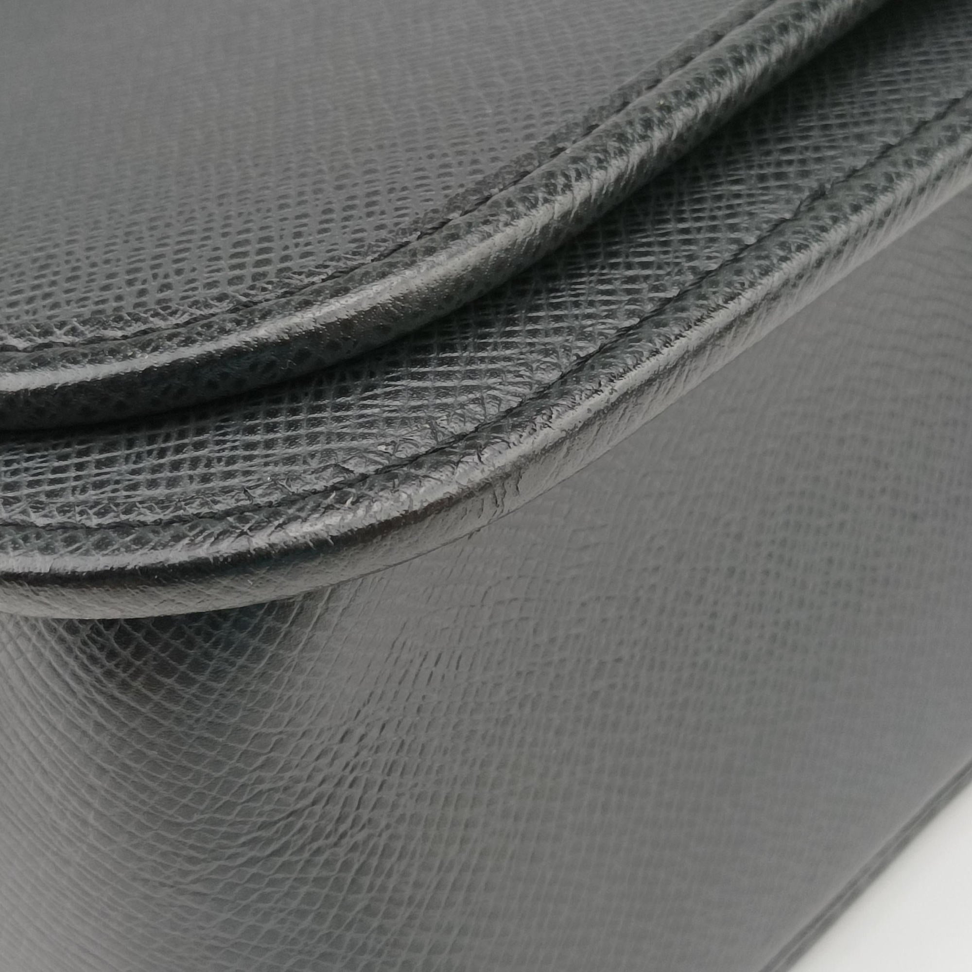 Vintage Louis Vuitton ANDREI ARDOISE Taiga M32482 shoulderbag | stylenewstar