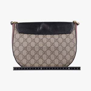 Vintage Gucci Padlock Guccissima Beige×Black PVC coated canvas×Leather 453189 shoulderbag | stylenewstar