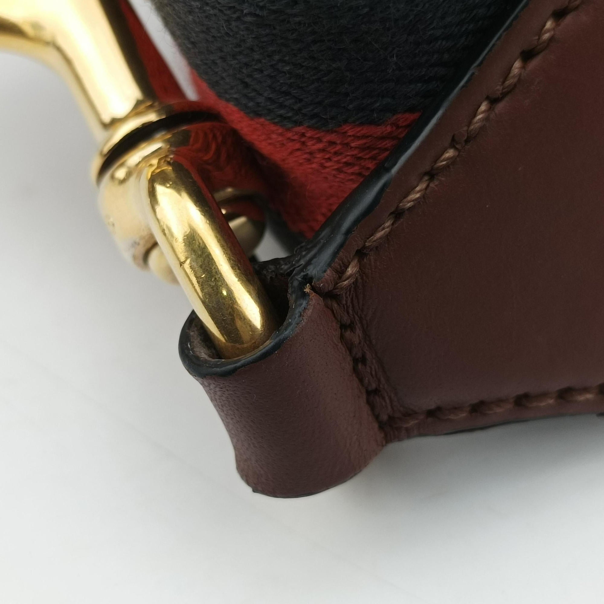 Vintage Gucci Padlock Guccissima Beige×Black PVC coated canvas×Leather 453189 shoulderbag | stylenewstar