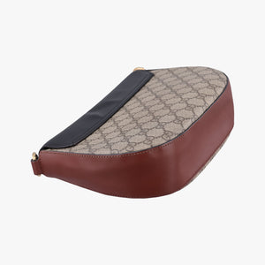 Vintage Gucci Padlock Guccissima Beige×Black PVC coated canvas×Leather 453189 shoulderbag | stylenewstar
