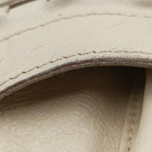 Vintage Christian Dior Gaucho White Leather  shoulderbag | stylenewstar