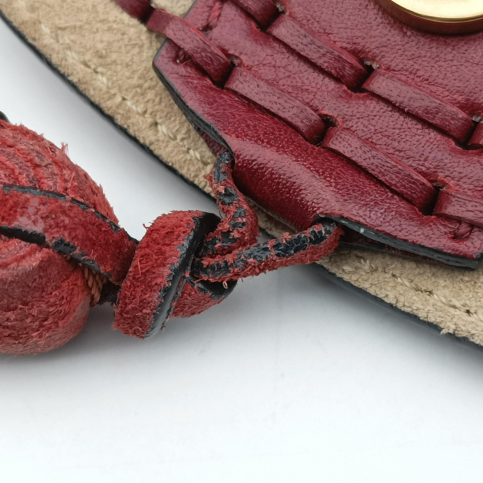 Pre-owned Chloe Hudson Burgundy leather  shoulderbag | stylenewstar