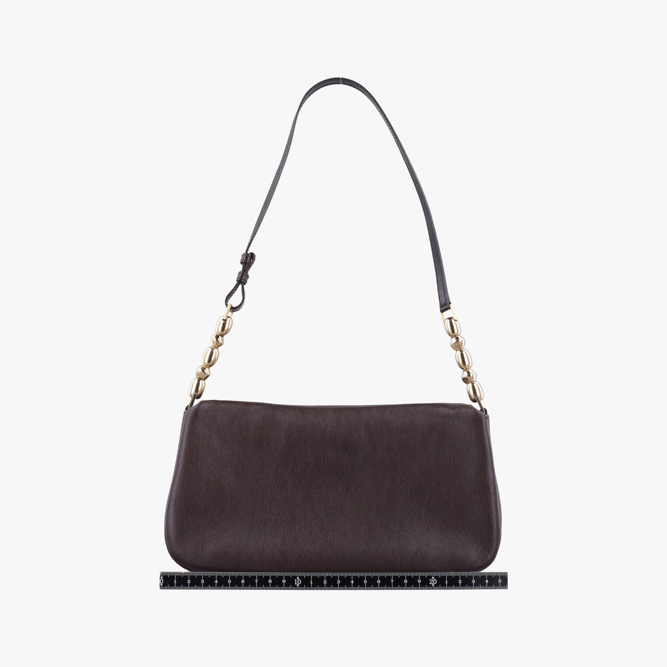 Pre-owned Christian Dior Malice pearl Bordeaux Leather  shoulderbag | stylenewstar