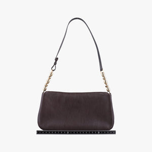 Pre-owned Christian Dior Malice pearl Bordeaux Leather  shoulderbag | stylenewstar