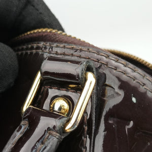 Pre-owned Louis Vuitton Alma BB Amarante Vernis M91678 shoulderbag | stylenewstar