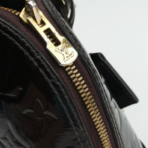 Pre-owned Louis Vuitton Alma BB Amarante Vernis M91678 shoulderbag | stylenewstar
