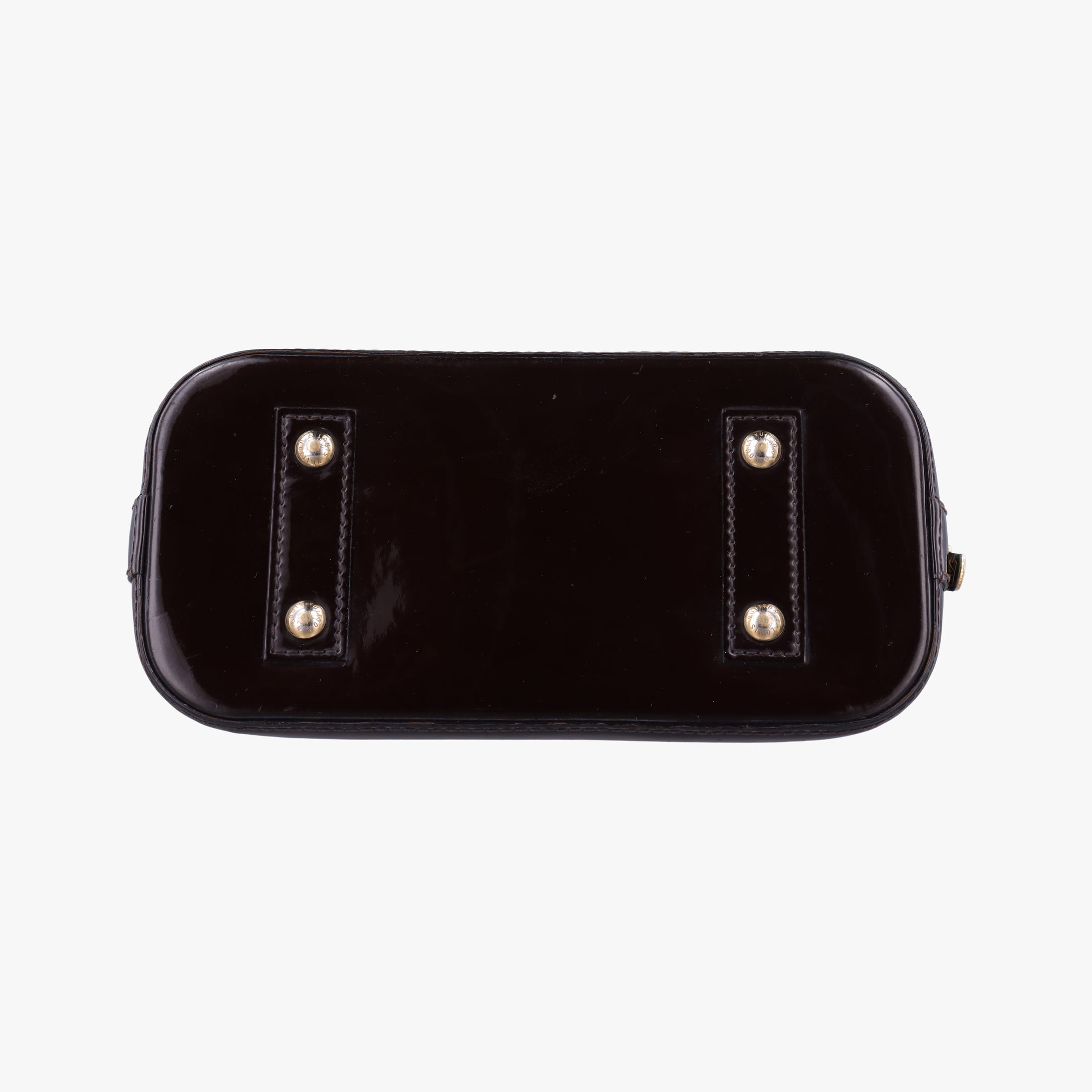 Pre-owned Louis Vuitton Alma BB Amarante Vernis M91678 shoulderbag | stylenewstar