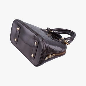 Pre-owned Louis Vuitton Alma BB Amarante Vernis M91678 shoulderbag | stylenewstar