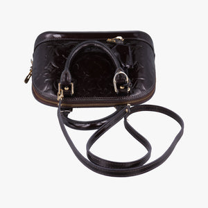 Pre-owned Louis Vuitton Alma BB Amarante Vernis M91678 shoulderbag | stylenewstar