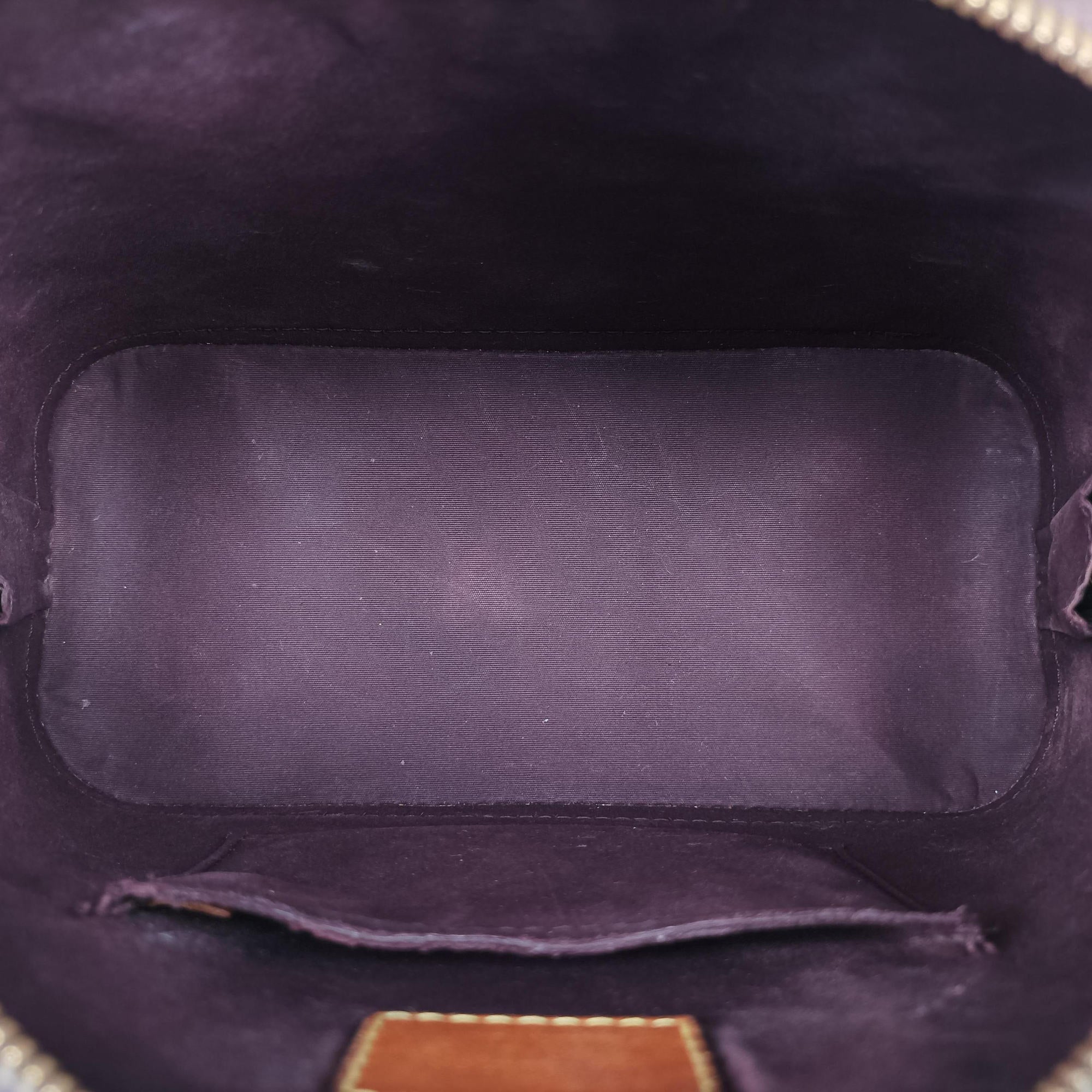 Pre-owned Louis Vuitton Alma BB Amarante Vernis M91678 shoulderbag | stylenewstar