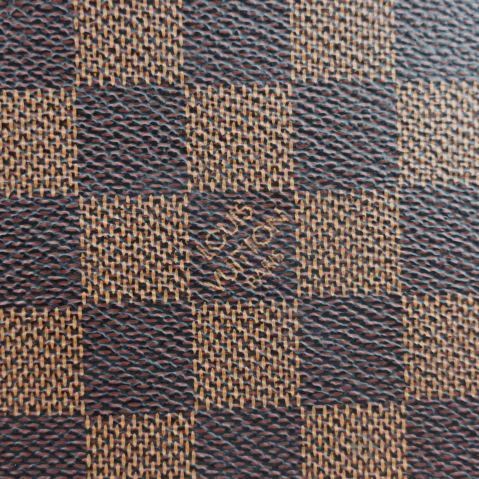 Pre-owned Louis Vuitton TREVI　GM EBENE Damier Canvas N51998 handbag | stylenewstar