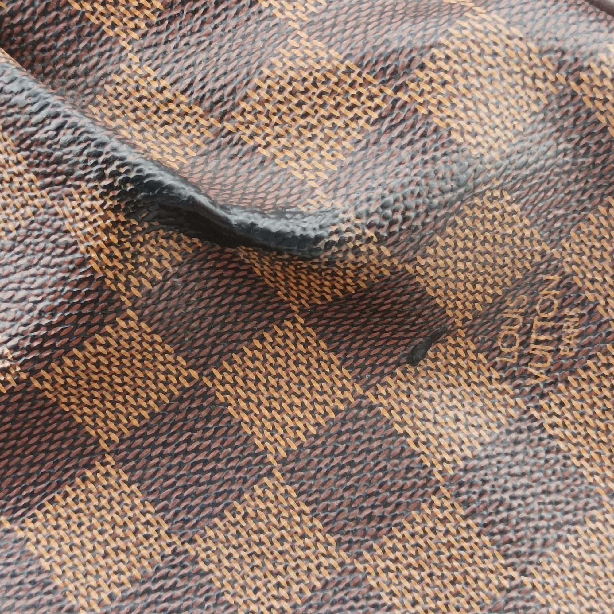 Pre-owned Louis Vuitton TREVI　GM EBENE Damier Canvas N51998 handbag | stylenewstar