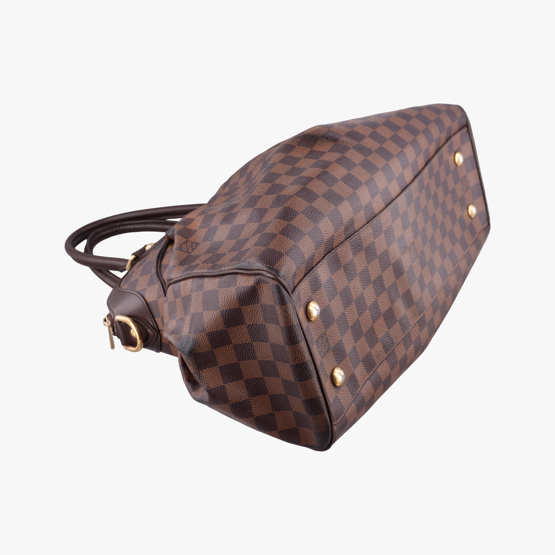 Pre-owned Louis Vuitton TREVI　GM EBENE Damier Canvas N51998 handbag | stylenewstar