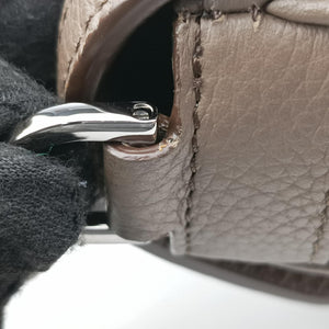 Pre-owned Christian Dior HIT THE ROAD Brown Leather  shoulderbag | stylenewstar