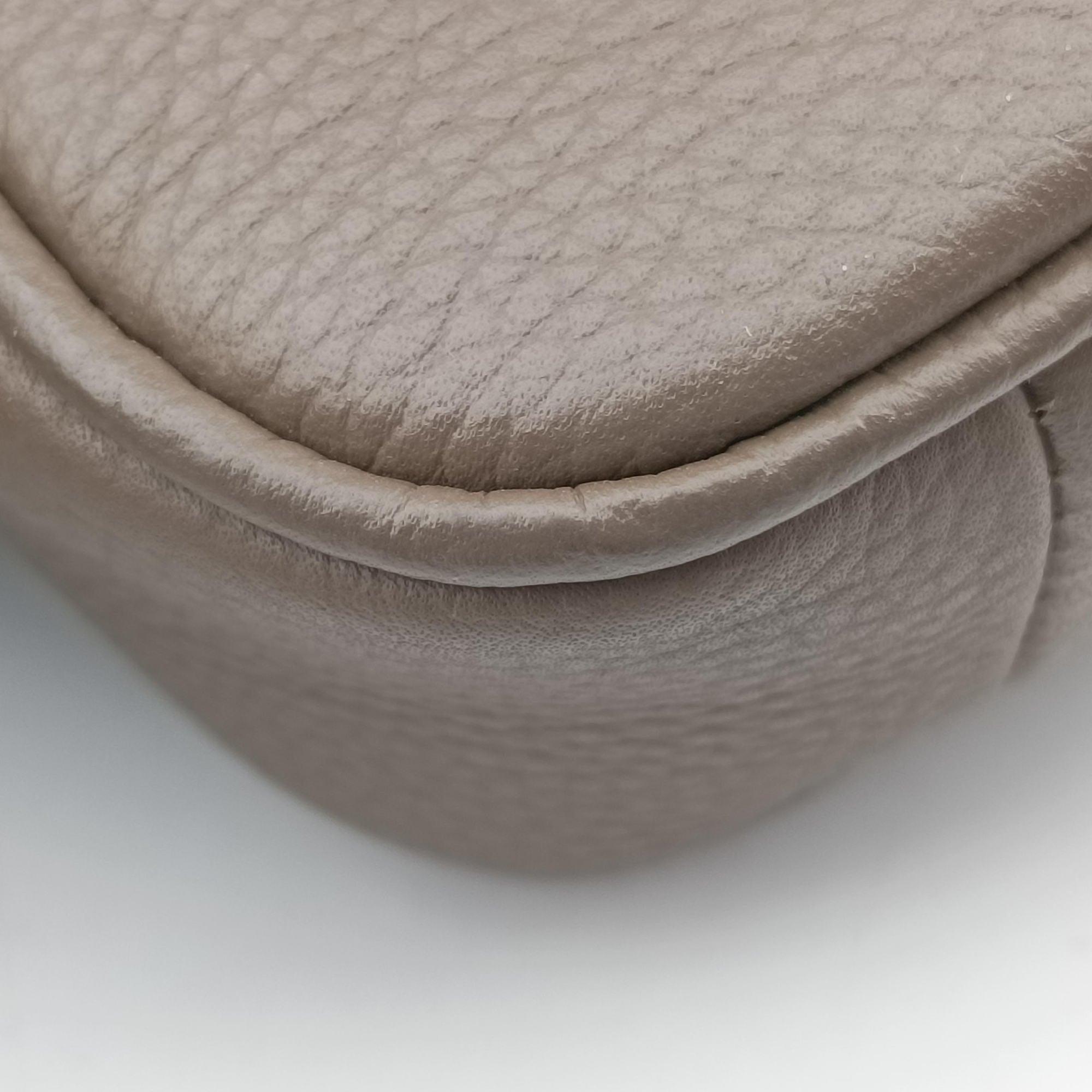 Pre-owned Christian Dior HIT THE ROAD Brown Leather  shoulderbag | stylenewstar