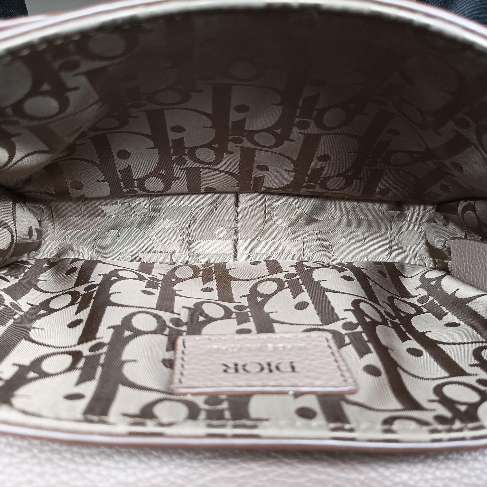 Pre-owned Christian Dior HIT THE ROAD Brown Leather  shoulderbag | stylenewstar