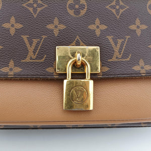Secondhand Louis Vuitton MARIGNAN brown×SESAME Monogram Canvas×calf leather M44259 shoulderbag | stylenewstar