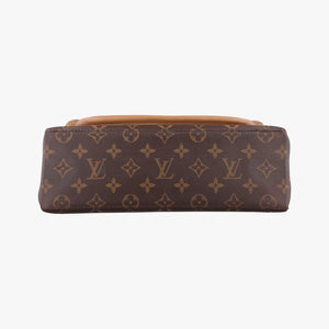 Secondhand Louis Vuitton MARIGNAN brown×SESAME Monogram Canvas×calf leather M44259 shoulderbag | stylenewstar