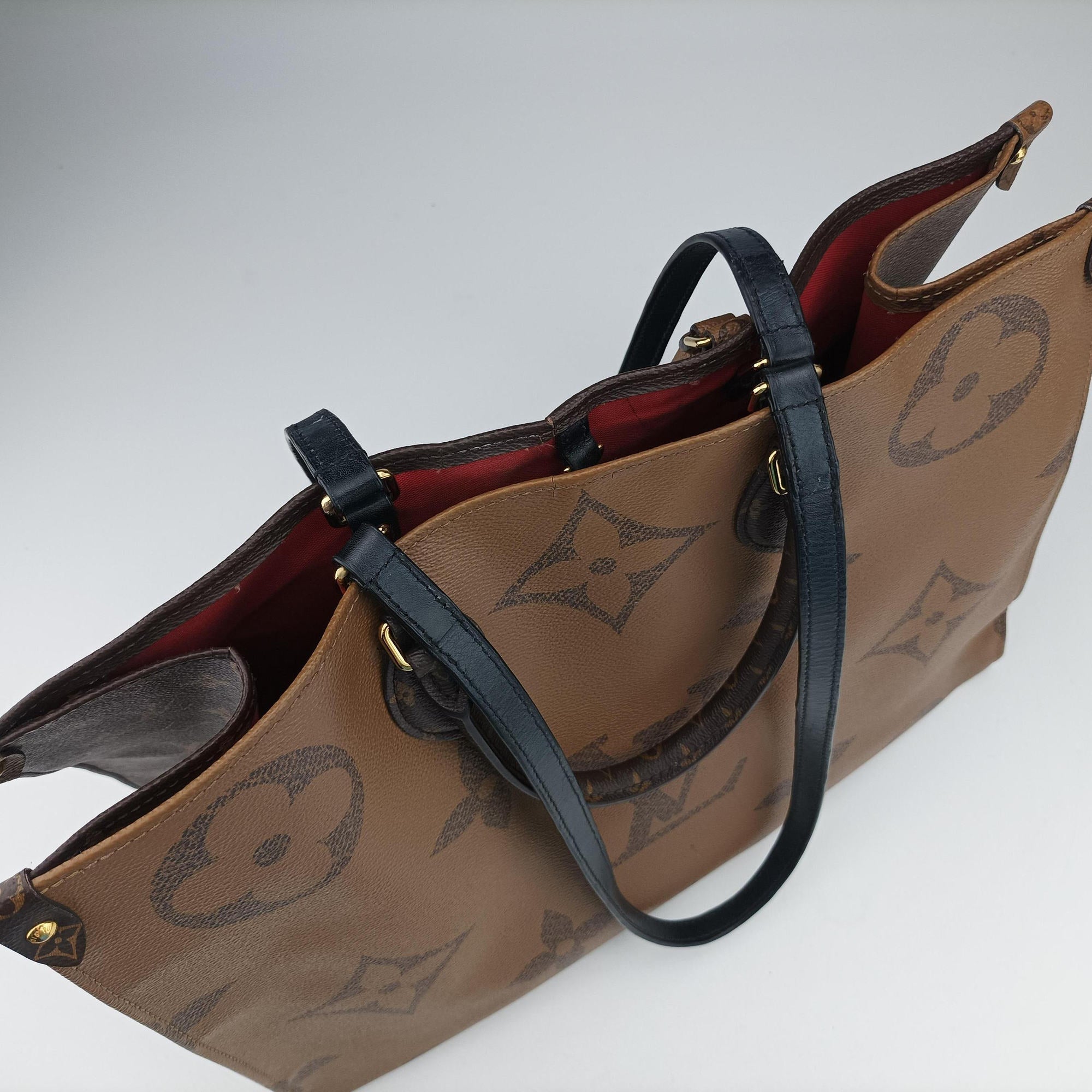 Secondhand Louis Vuitton On the Go GM Brown Monogram Canvas M45320 shoulderbag | stylenewstar
