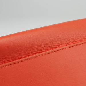Secondhand Bottega Veneta Intrecciato Orange lambskin  handbag | stylenewstar