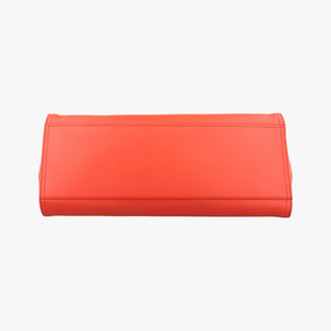 Secondhand Bottega Veneta Intrecciato Orange lambskin  handbag | stylenewstar