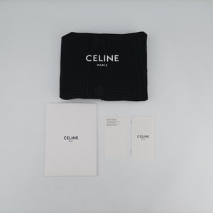 Pre-owned Celine Triomphe Green Leather  shoulderbag | stylenewstar