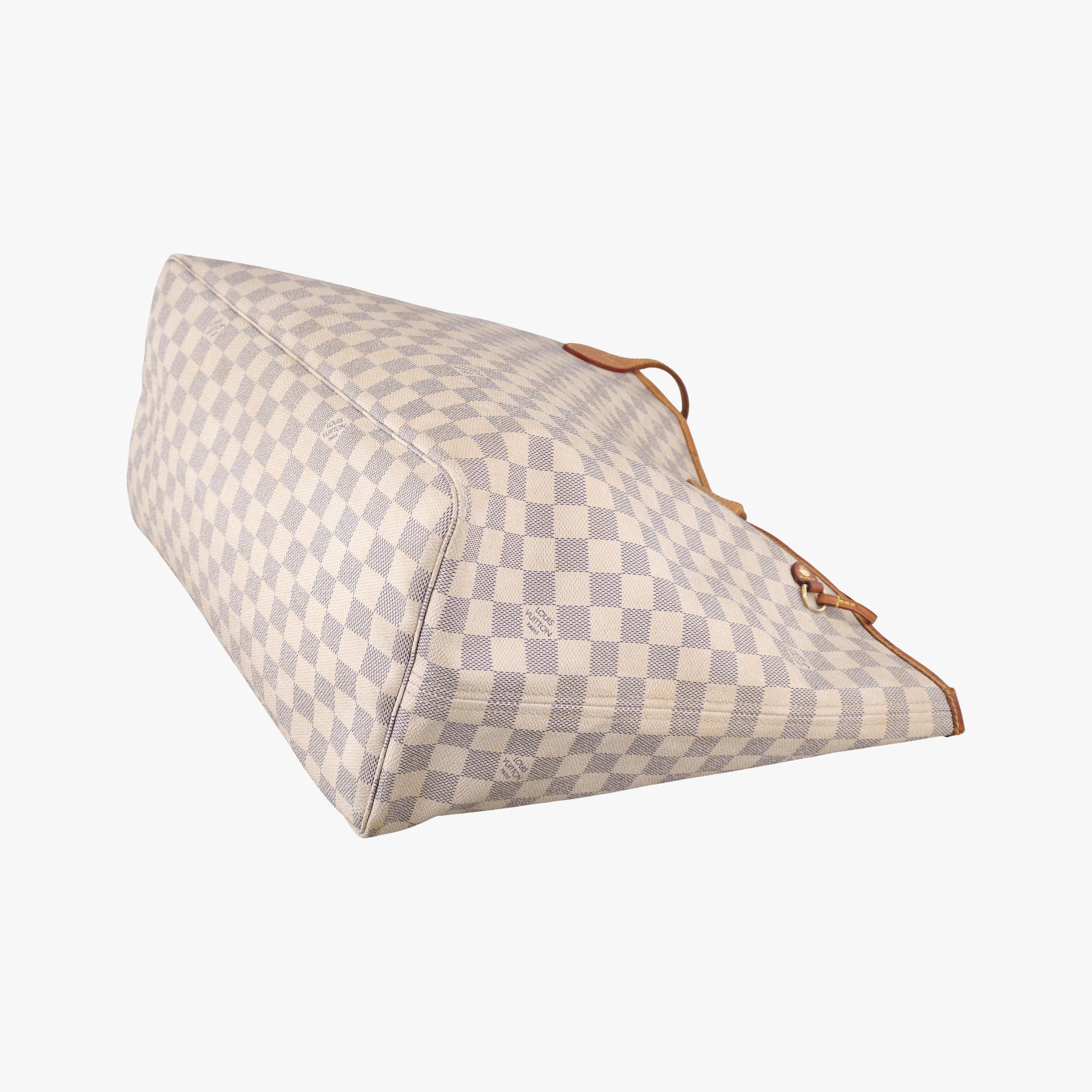 Vintage Louis Vuitton NEVERFULL GM Azur Damier Canvas N51108 handbag | stylenewstar
