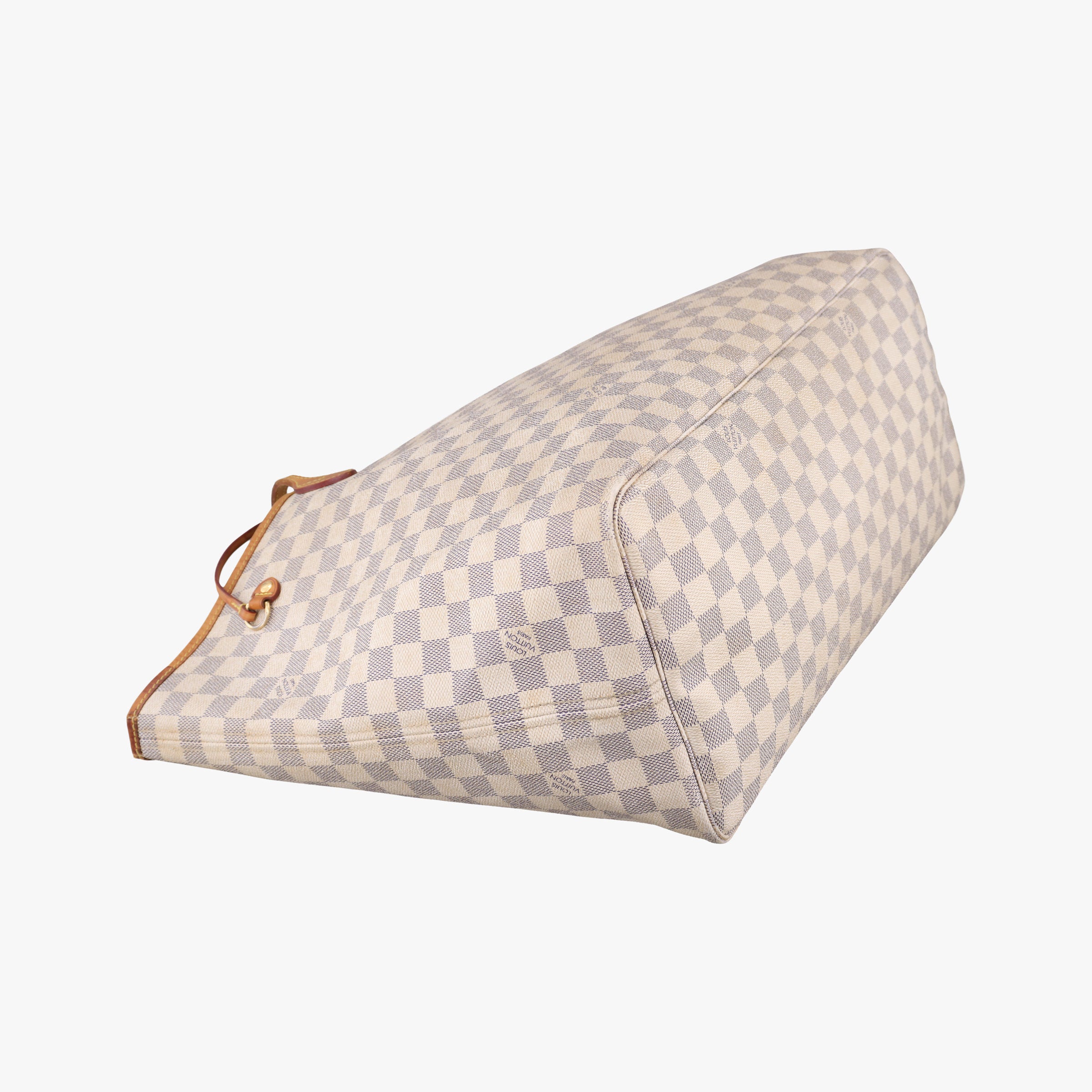 Vintage Louis Vuitton NEVERFULL GM Azur Damier Canvas N51108 handbag | stylenewstar