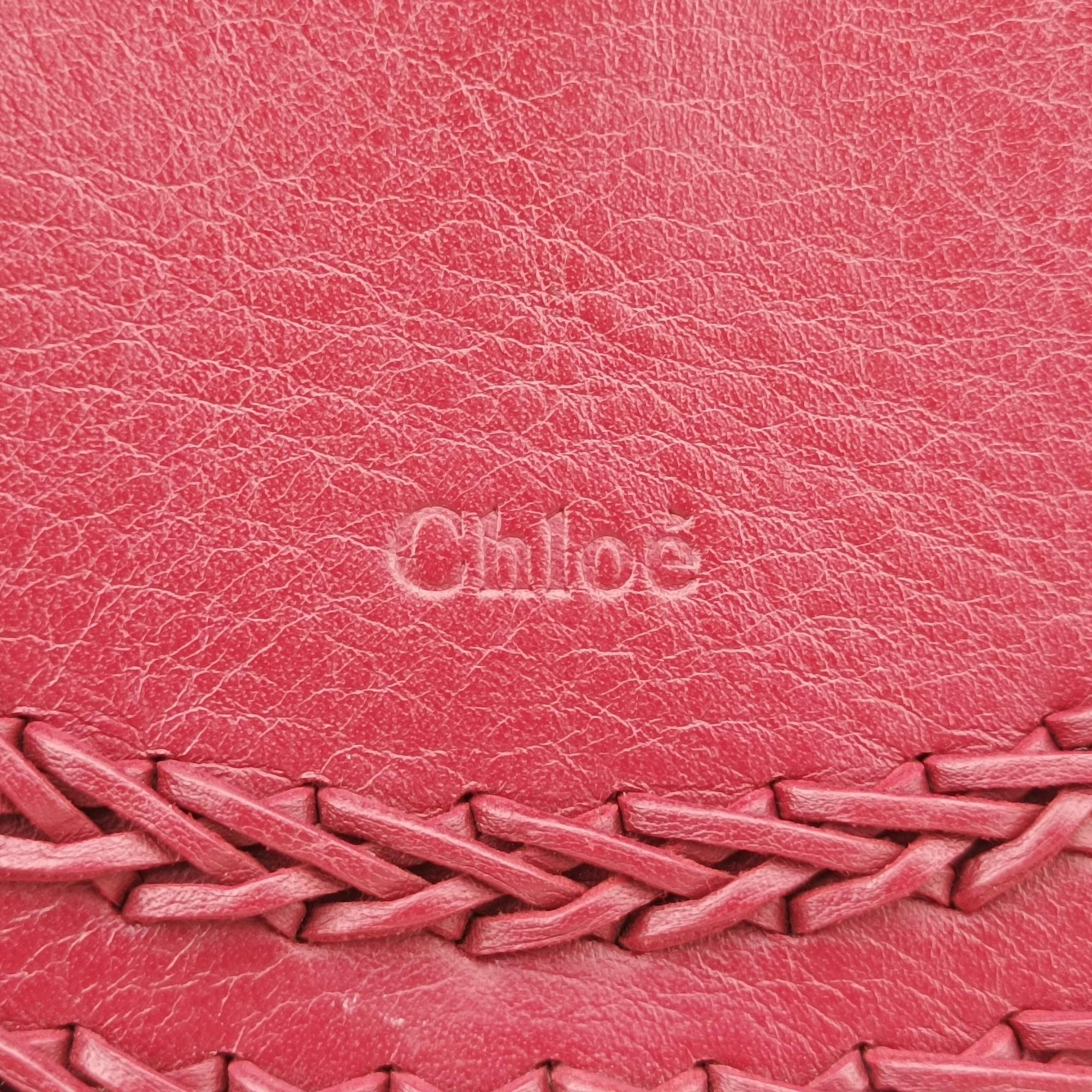 Vintage Chloe Hudson Burgundy leather  shoulderbag | stylenewstar