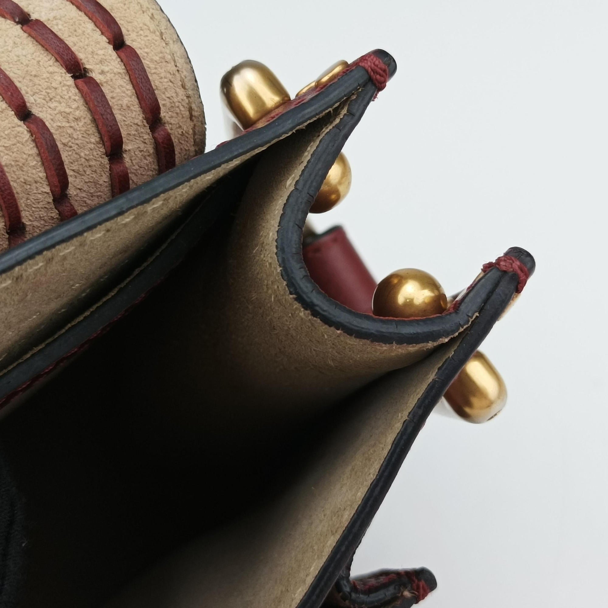 Vintage Chloe Hudson Burgundy leather  shoulderbag | stylenewstar