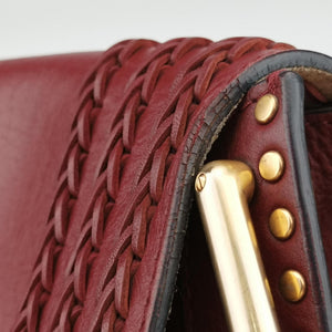 Vintage Chloe Hudson Burgundy leather  shoulderbag | stylenewstar