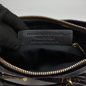 Vintage Balenciaga Giant City Black lambskin  handbag | stylenewstar