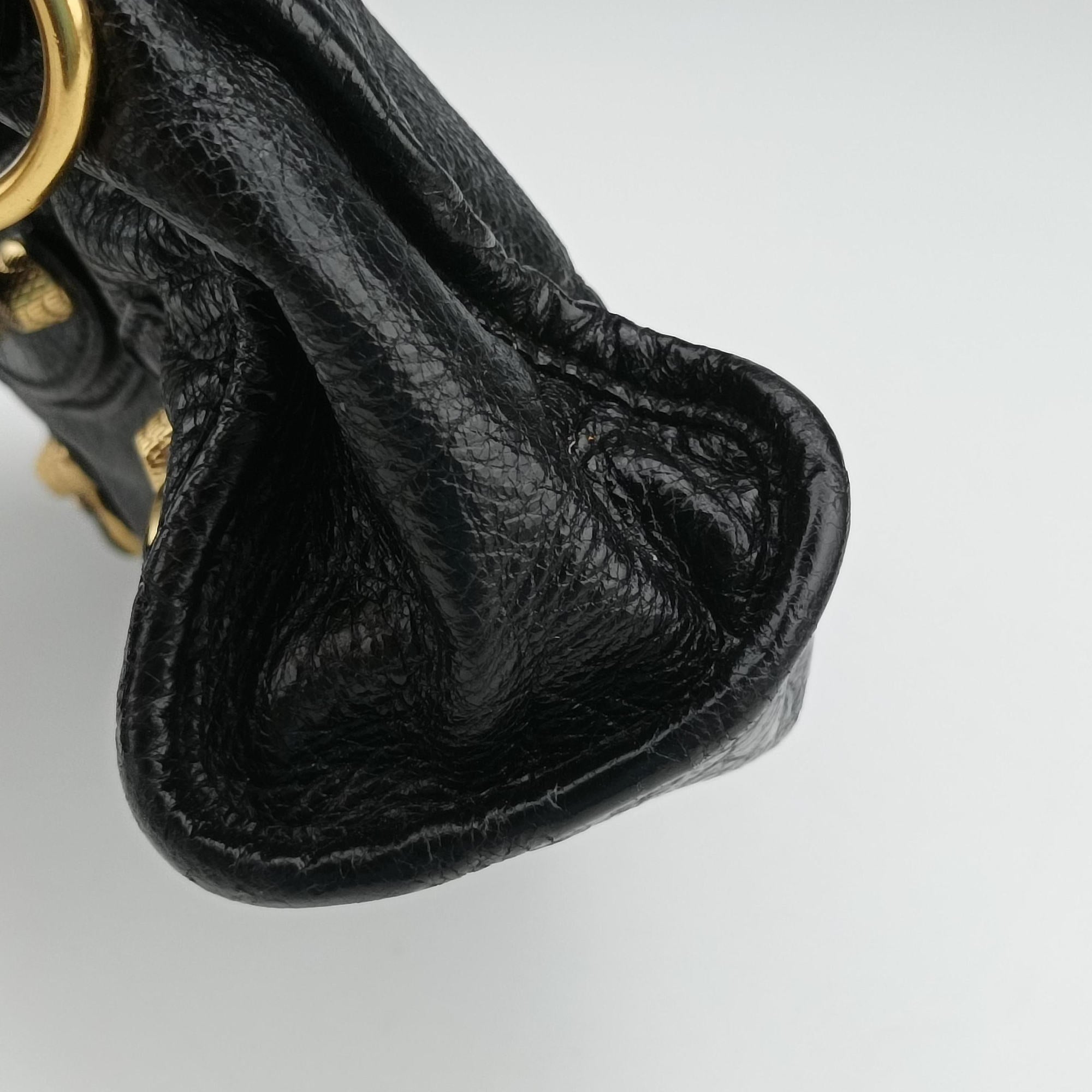 Vintage Balenciaga Giant City Black lambskin  handbag | stylenewstar