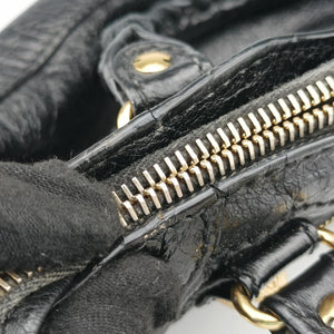 Vintage Balenciaga Giant City Black lambskin  handbag | stylenewstar