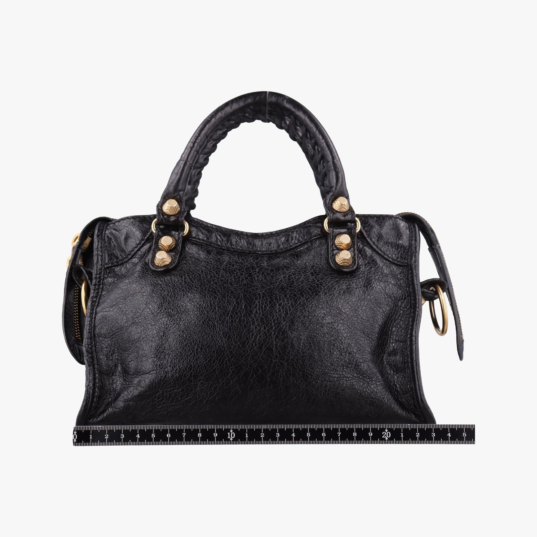 Vintage Balenciaga Giant City Black lambskin  handbag | stylenewstar