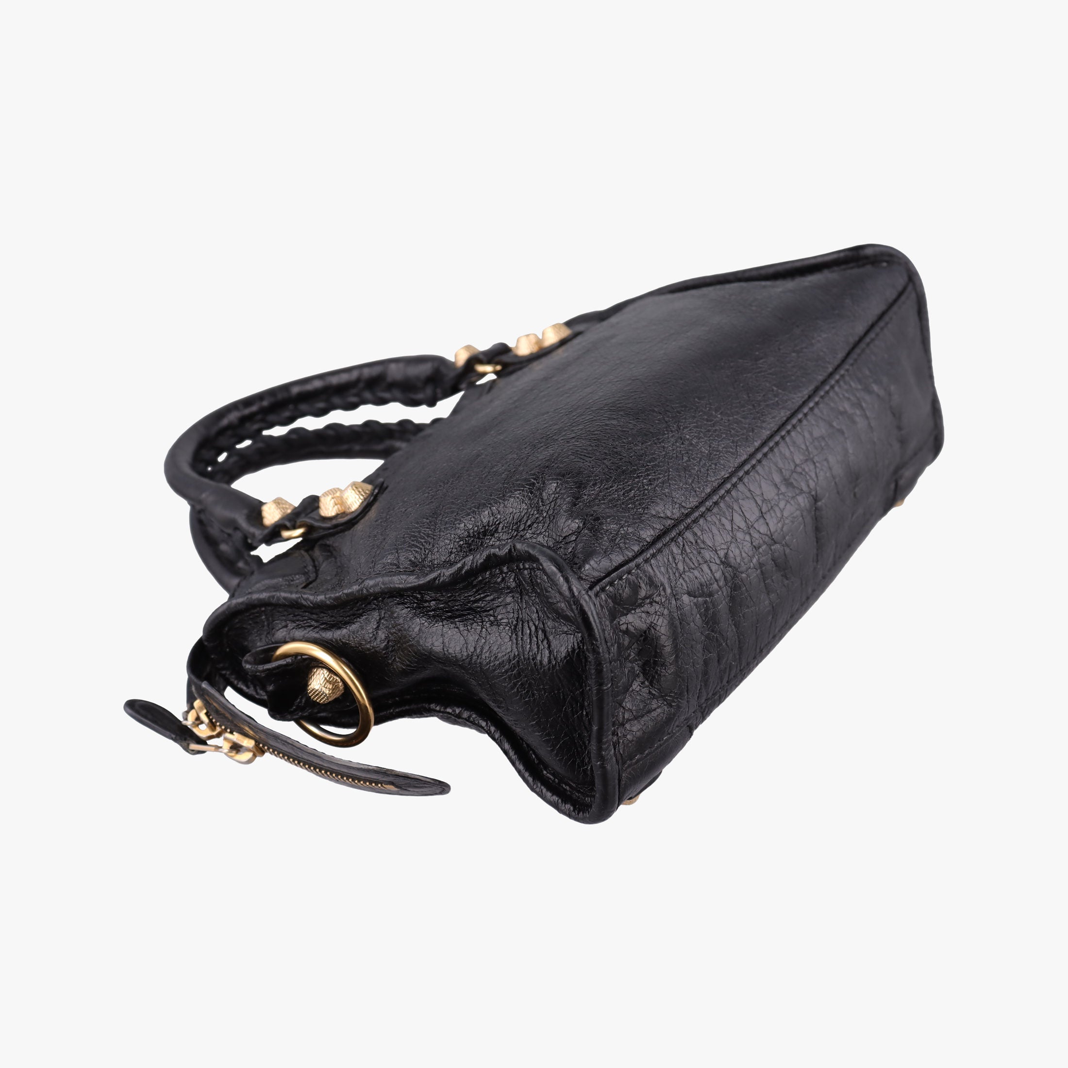 Vintage Balenciaga Giant City Black lambskin  handbag | stylenewstar