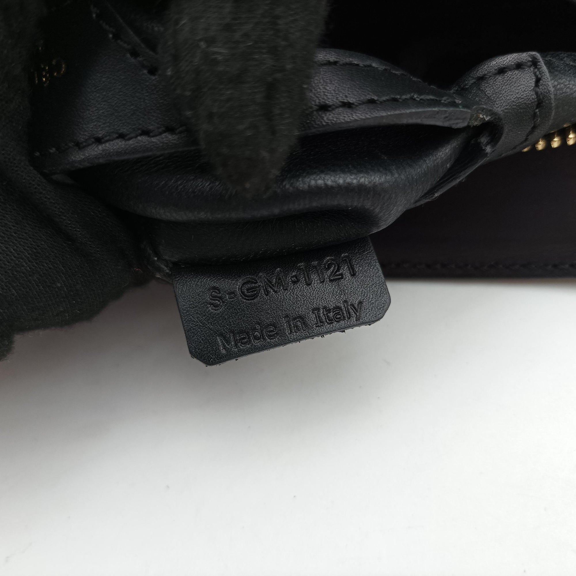 Pre-owned Celine Trapeze Blue ×beige ×Black Suede × leather  shoulderbag | stylenewstar