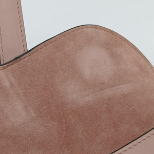 Pre-owned Christian Dior saddle Pink leather  bum bag/waist bag | stylenewstar