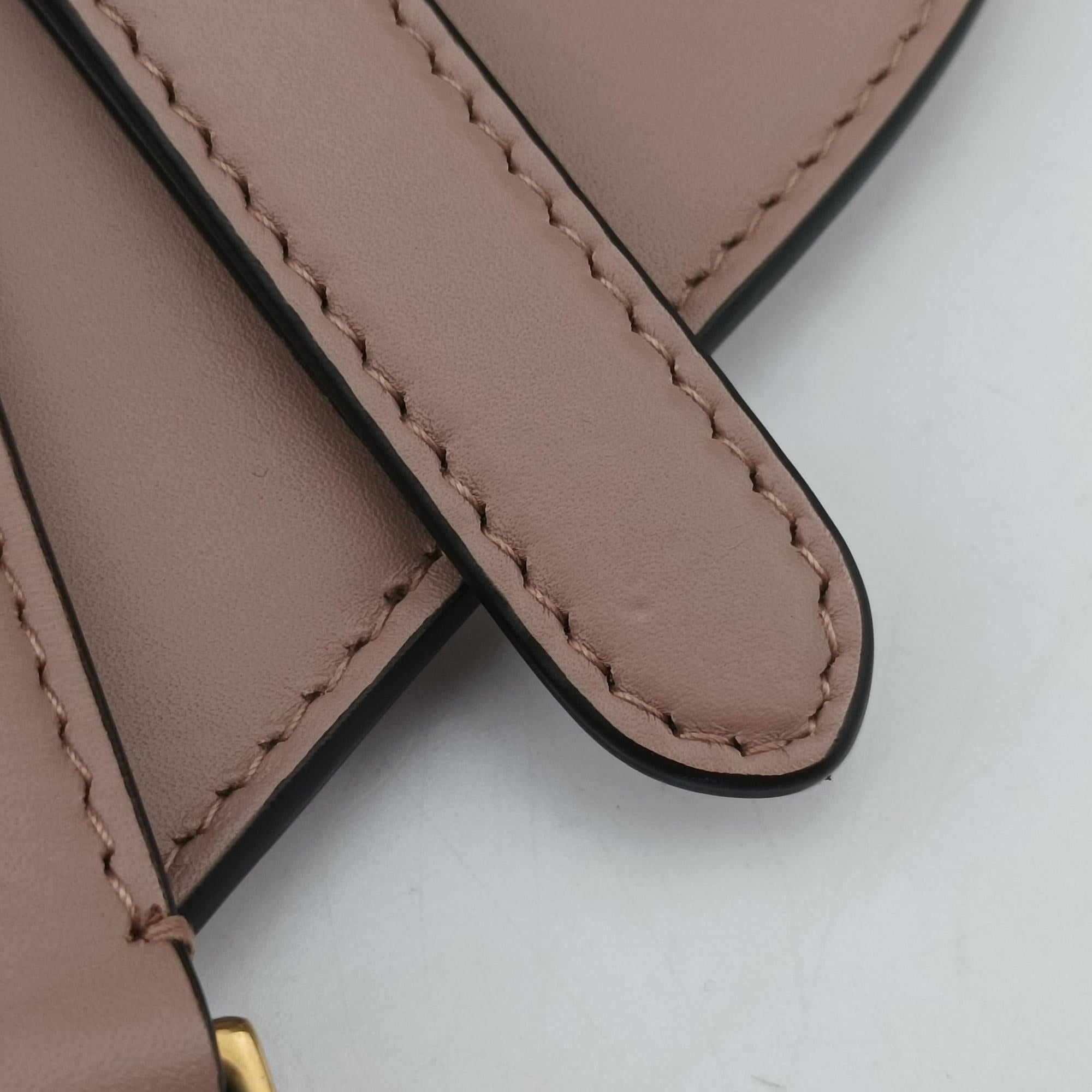 Pre-owned Christian Dior saddle Pink leather  bum bag/waist bag | stylenewstar
