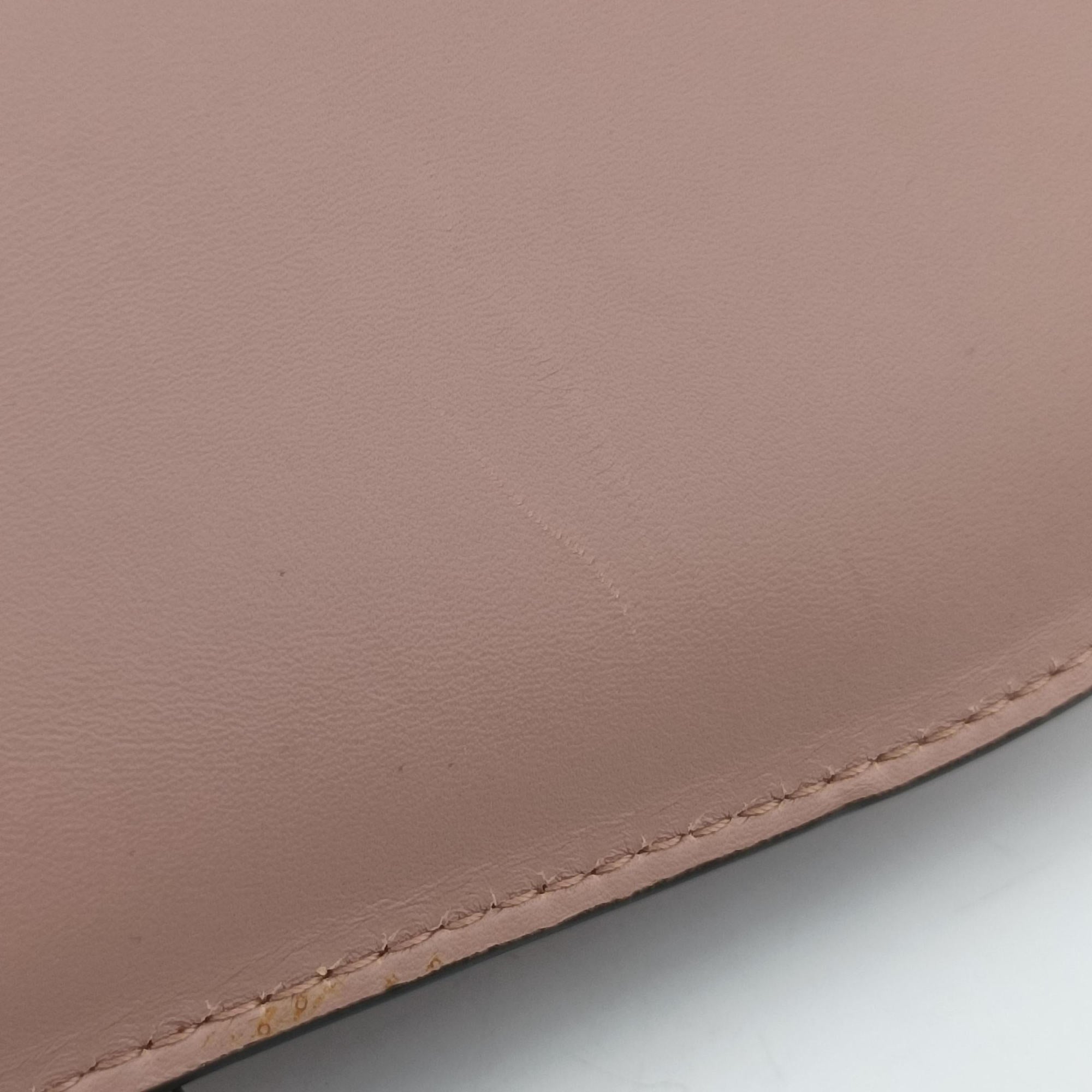 Pre-owned Christian Dior saddle Pink leather  bum bag/waist bag | stylenewstar