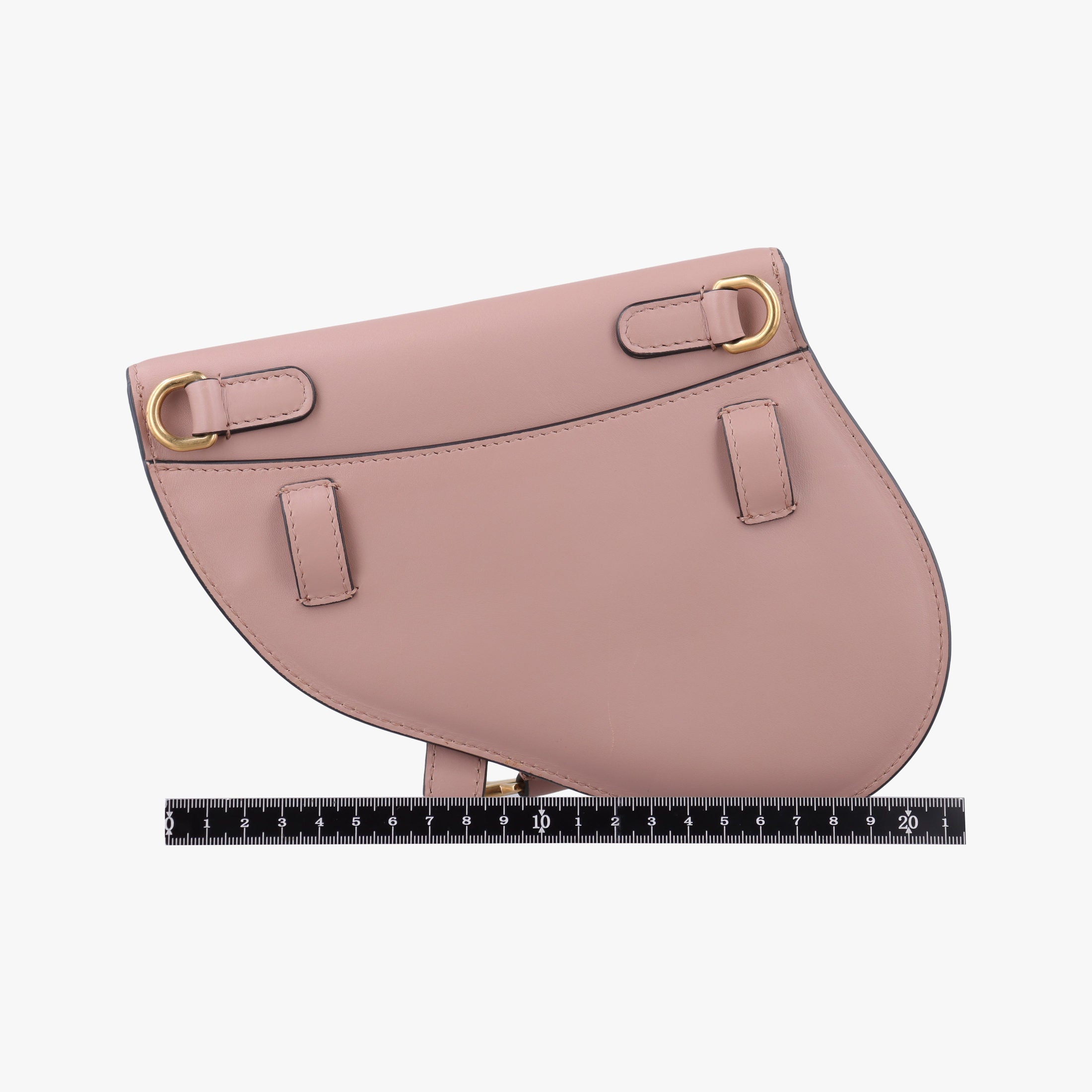 Pre-owned Christian Dior saddle Pink leather  bum bag/waist bag | stylenewstar