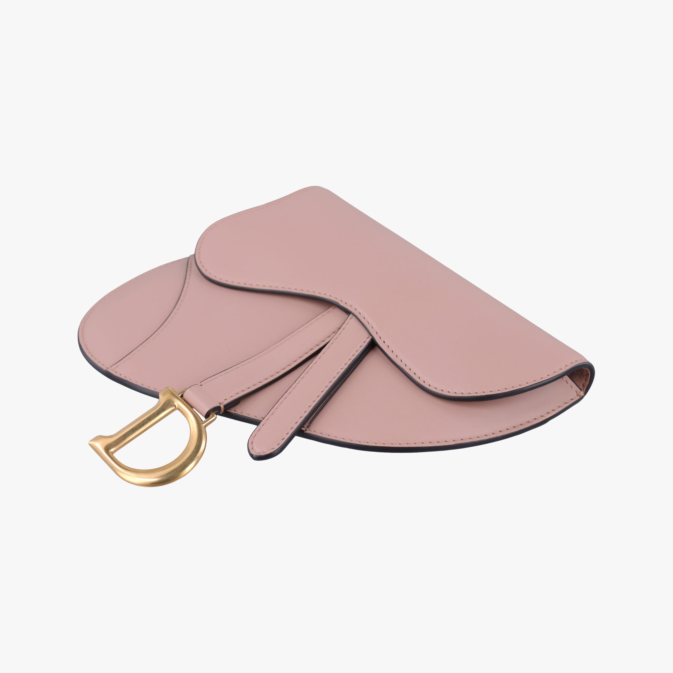 Pre-owned Christian Dior saddle Pink leather  bum bag/waist bag | stylenewstar