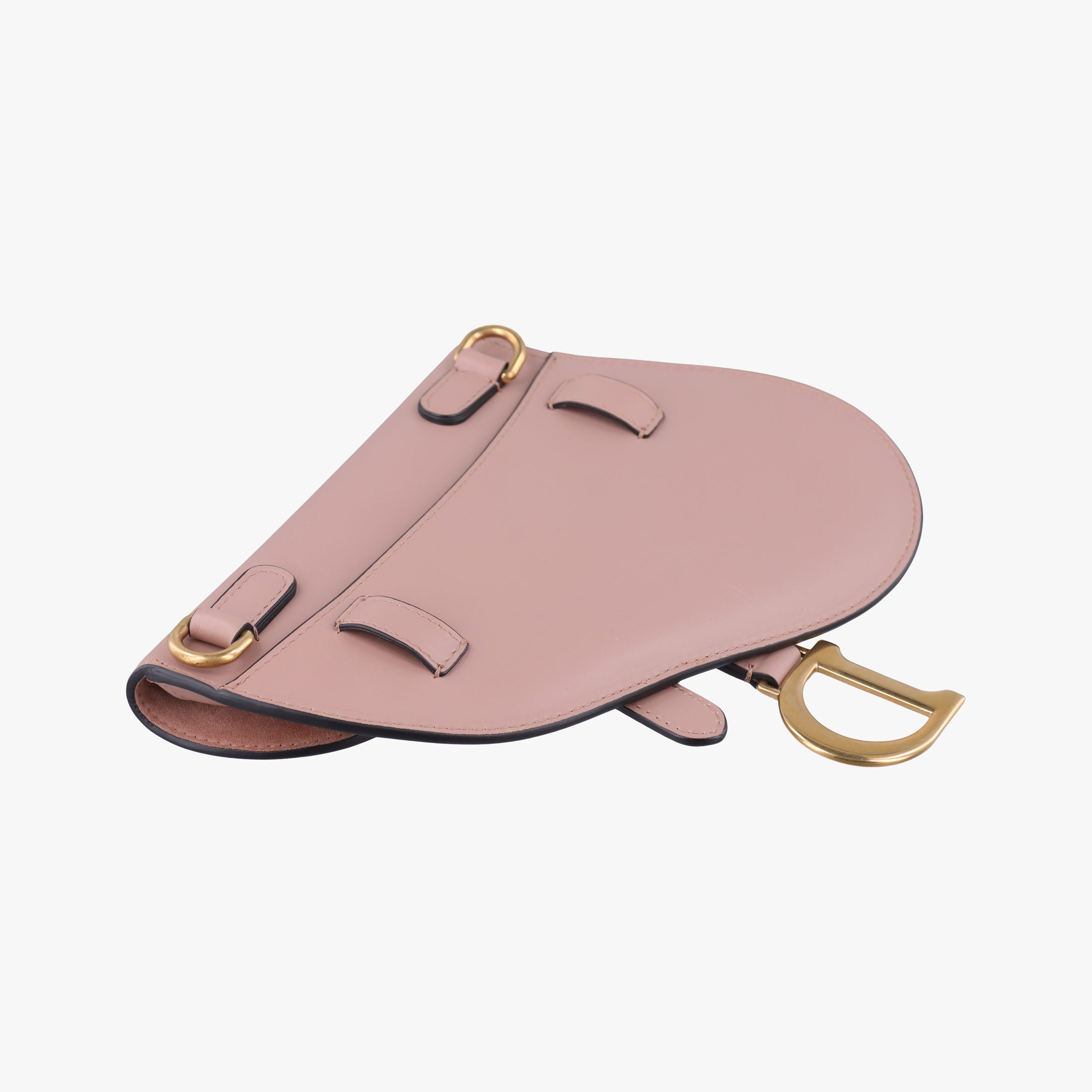 Pre-owned Christian Dior saddle Pink leather  bum bag/waist bag | stylenewstar