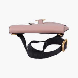 Pre-owned Christian Dior saddle Pink leather  bum bag/waist bag | stylenewstar
