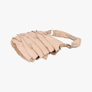 Pre-owned Yves Saint Laurent Mombasa Beige Leather 122245 handbag | stylenewstar