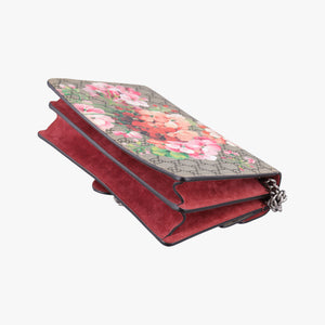 Pre-owned Gucci Dionysus BEIGE×RED×Multicolour PVC coated canvas × suede 400249 shoulderbag | stylenewstar