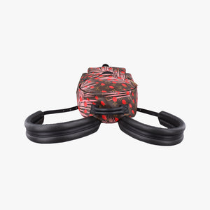 Pre-owned Louis Vuitton Palm Springs PM brown×SUGAR PINK POPPY Monogram Jungle dot M41981 backpack/rucksack | stylenewstar