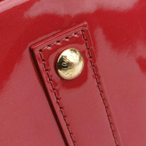Pre-owned Louis Vuitton Alma BB pomme d'amour Vernis M91606 shoulderbag | stylenewstar
