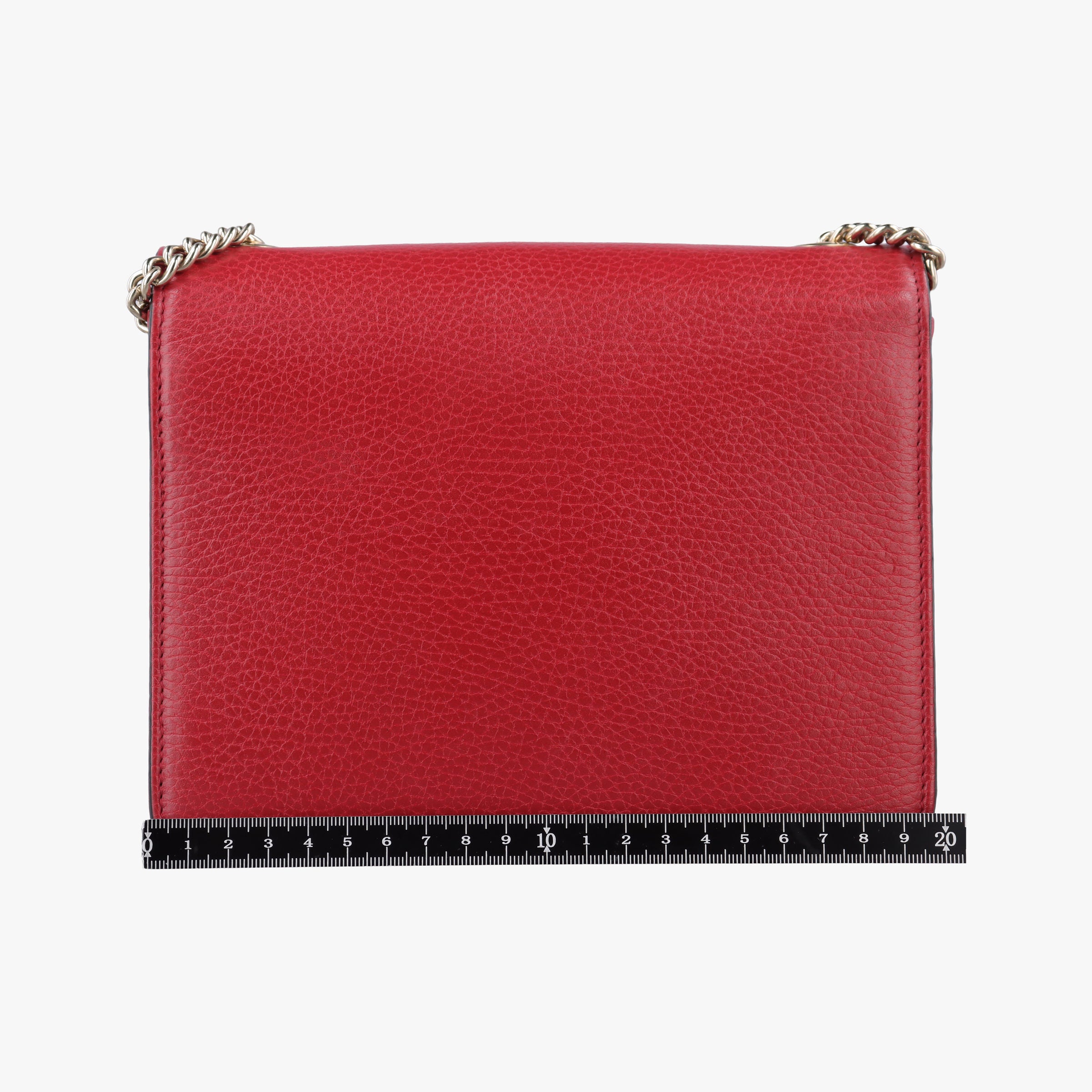 Pre-owned Gucci Interlocking G Red Leather 510304 shoulderbag | stylenewstar